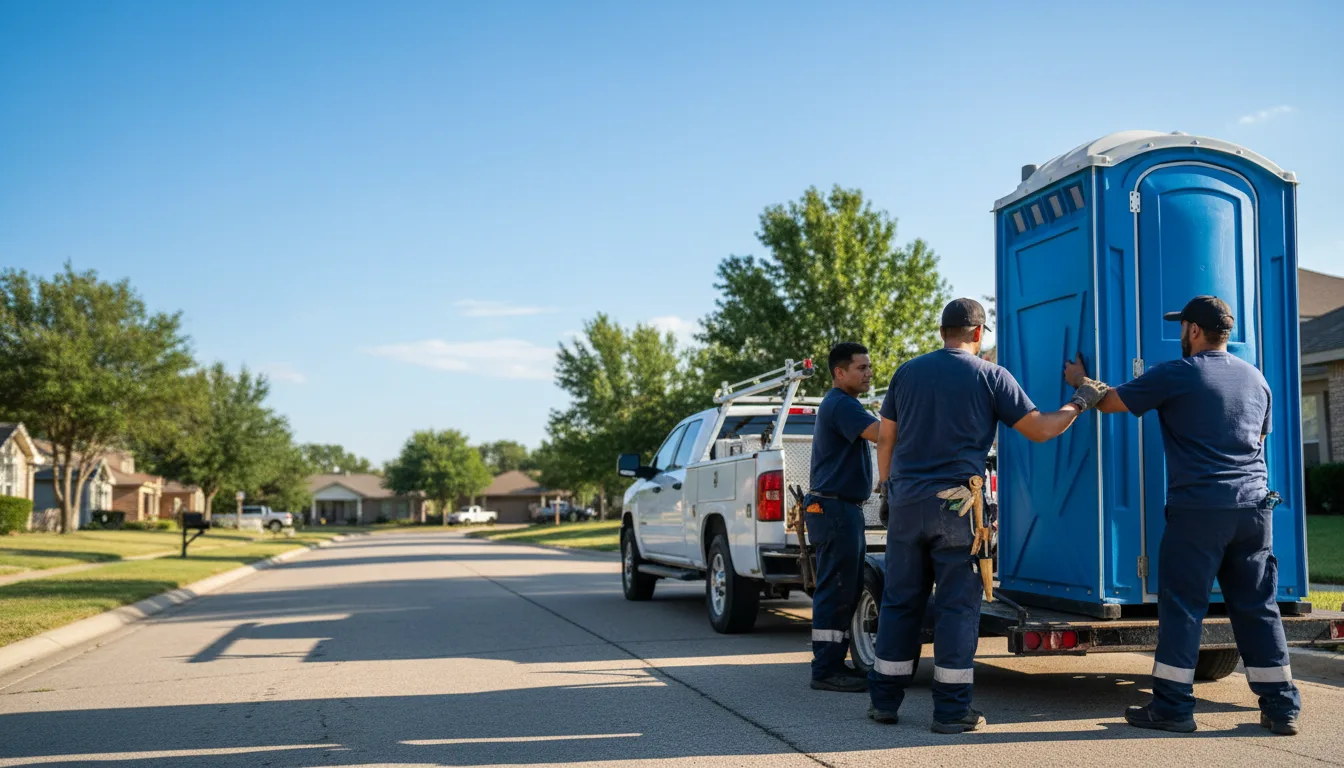 Portable Toilet Rental in Petty, TX near me
